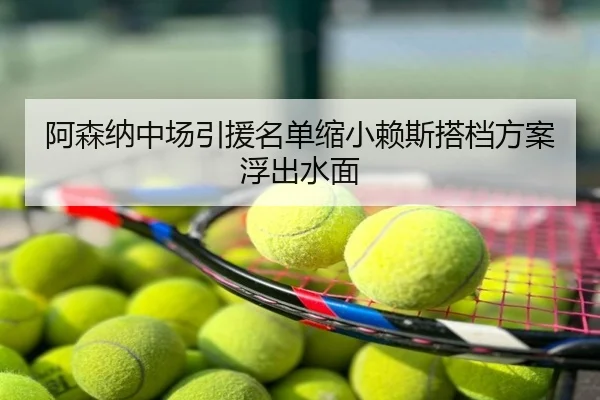 阿森纳中场引援名单缩小赖斯搭档方案浮出水面