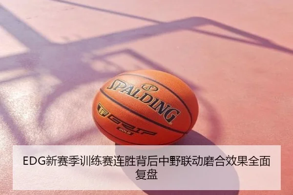 EDG新赛季训练赛连胜背后中野联动磨合效果全面复盘
